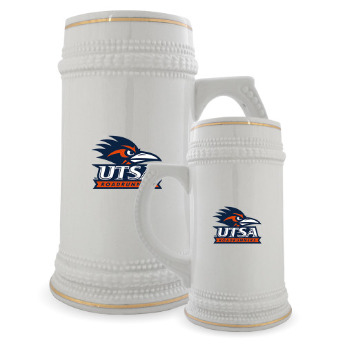  Full Color Decorative Ceramic Mug 22oz - UTSA Primary Mark