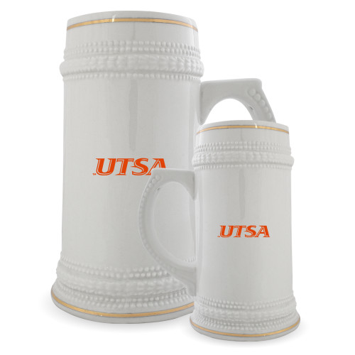  Full Color Decorative Ceramic Mug 22oz - UTSA