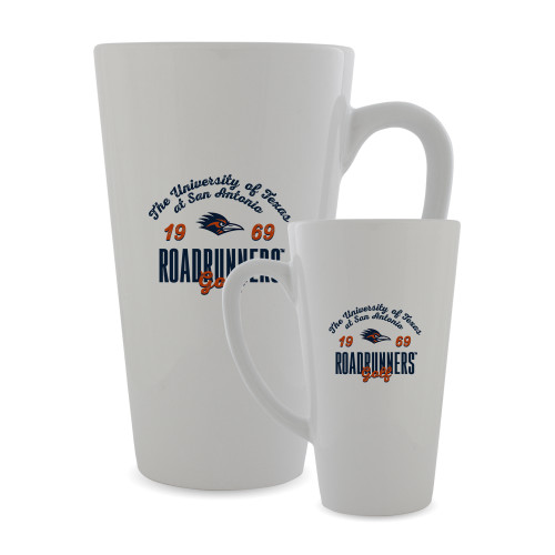  Full Color Latte Mug 17oz - UTSA Roadrunners Est 1969 Golf