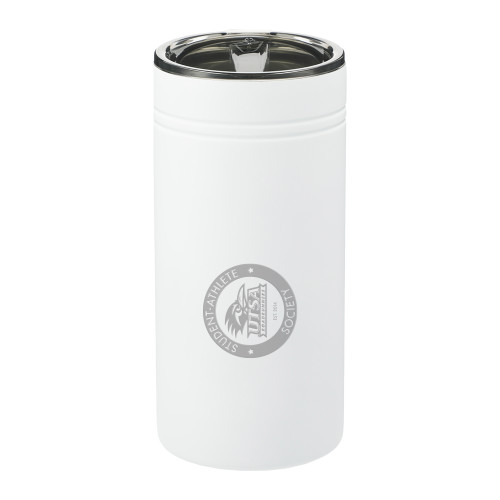  Sherpa Vacuum White Tumbler & Insulator 12oz - UTSA SAS Donor Club