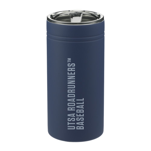  Sherpa Vacuum Navy Tumbler & Insulator 11oz - UTSA Roadrunners Baseball Engraved