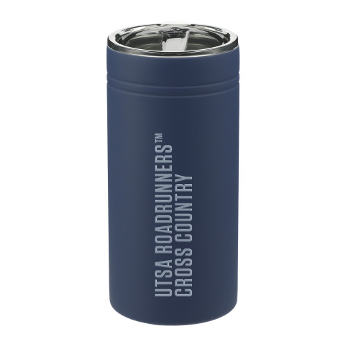  Sherpa Vacuum Navy Tumbler & Insulator 11oz - UTSA Roadrunners Cross Country Engraved