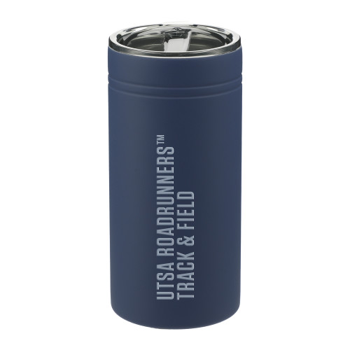  Sherpa Vacuum Navy Tumbler & Insulator 11oz - UTSA Roadrunners Track and Field Engraved