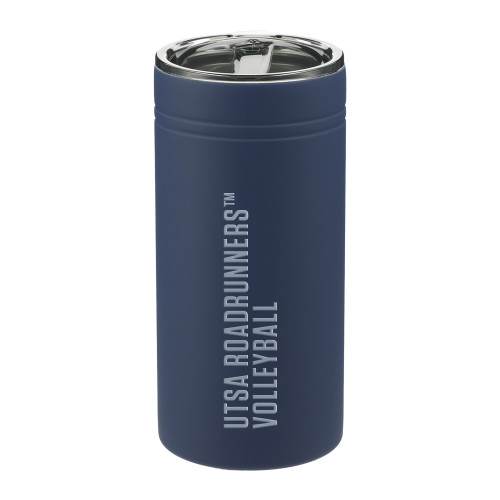  Sherpa Vacuum Navy Tumbler & Insulator 11oz - UTSA Roadrunners Volleyball Engraved