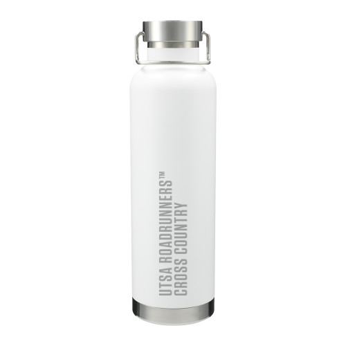 UTSA Thor Copper Vacuum Insulated White Bottle 32oz