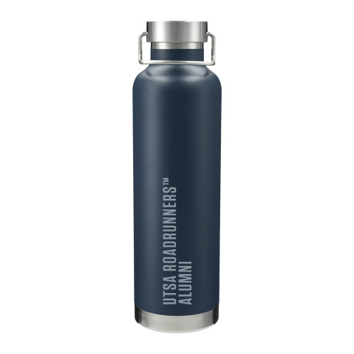  Thor Copper Vacuum Insulated Navy Bottle 32oz - UTSA Roadrunners Alumni Engraved