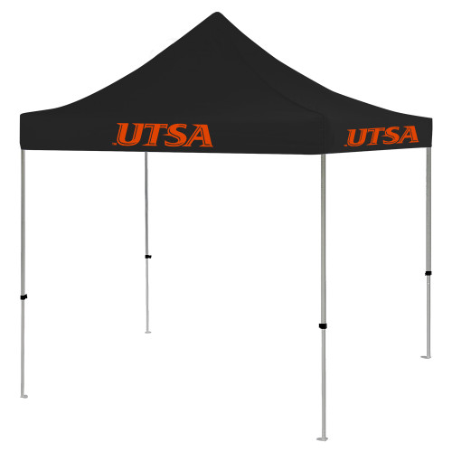 UTSA 9 ft x 9 ft Black Tent