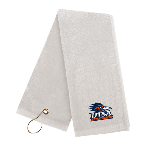 UTSA White Golf Towel