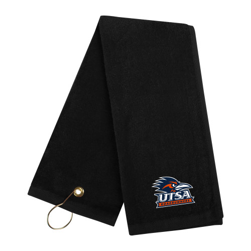 UTSA Black Golf Towel