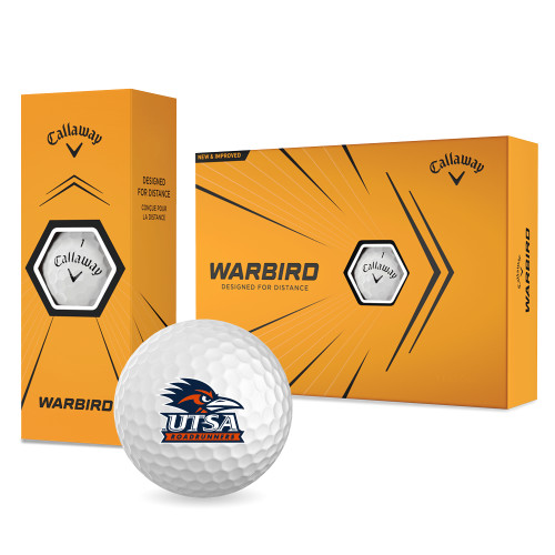 UTSA Callaway Warbird Golf Balls 12/pkg