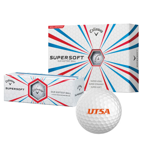  Callaway Supersoft Golf Balls 12/pkg - UTSA