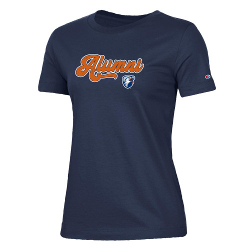 Women's Blue Texas Tyler Patriots Mom T-Shirt