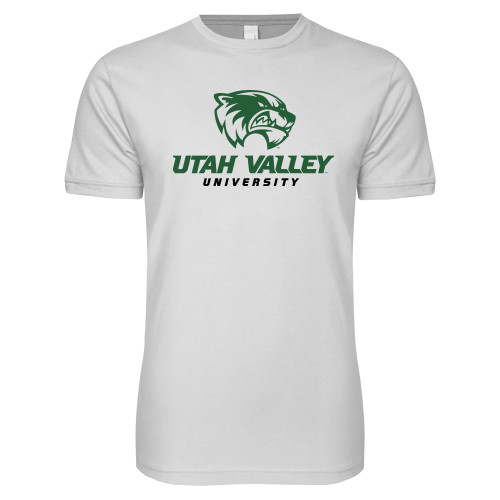  Next Level White SoftStyle T Shirt - Utah Valley University