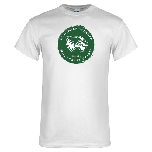  White T Shirt - Wolverine Pride