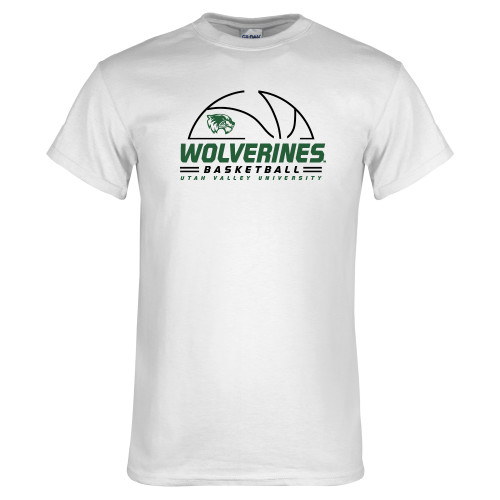  White T Shirt - UVU Basketball