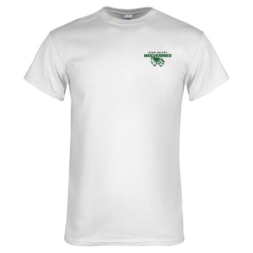  White T Shirt - Secondary Logo