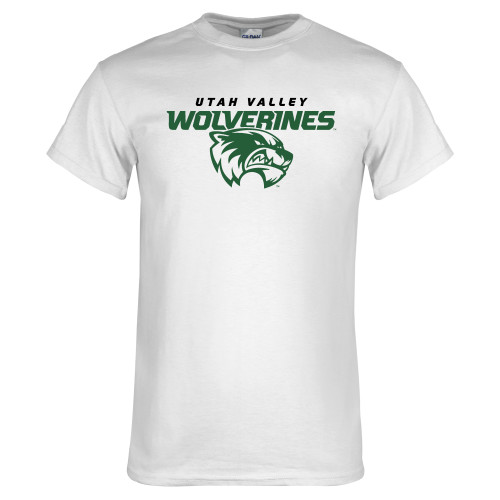  White T Shirt - Secondary Logo