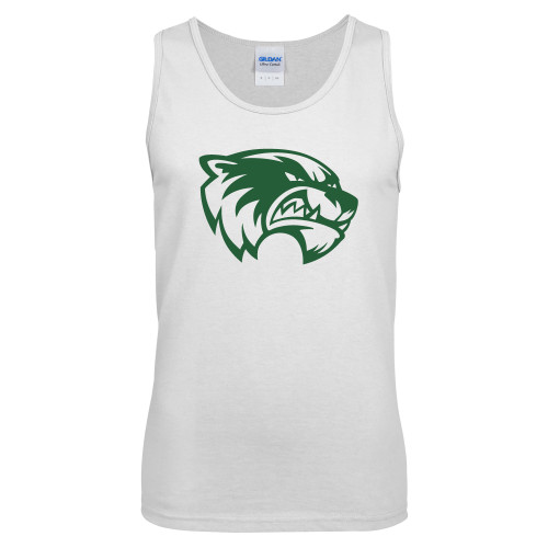  White Tank Top - Primary Logo