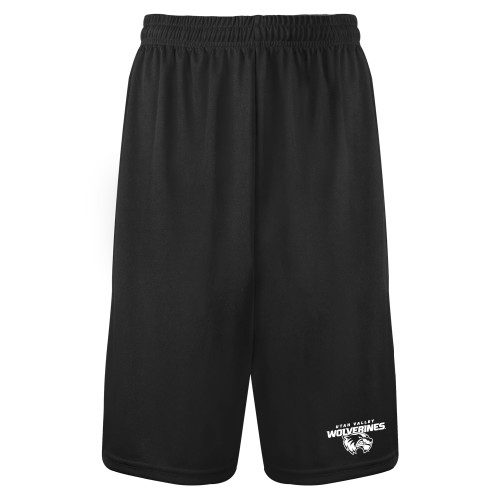  Black Performance Classic 9 Inch Short - Secondary Logo