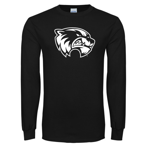  Black Long Sleeve T Shirt - Primary Logo