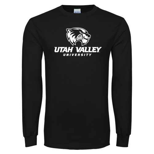  Black Long Sleeve T Shirt - Utah Valley University