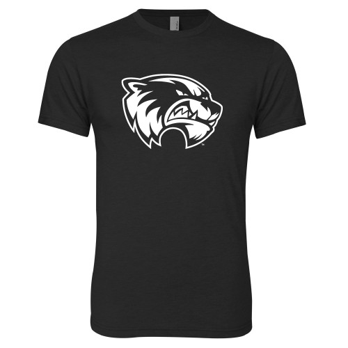  Next Level Black Triblend Tee - Primary Logo