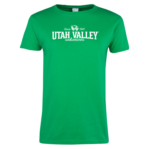 Main Image for  Womens Kelly Green Short Sleeve Tee