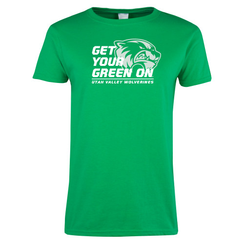 Main Image for  Womens Kelly Green Short Sleeve Tee