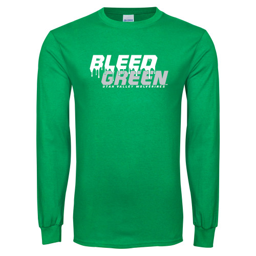 Main Image for  Kelly Green Long Sleeve T Shirt