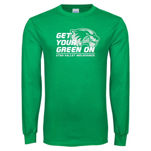Main Image for  Kelly Green Long Sleeve T Shirt