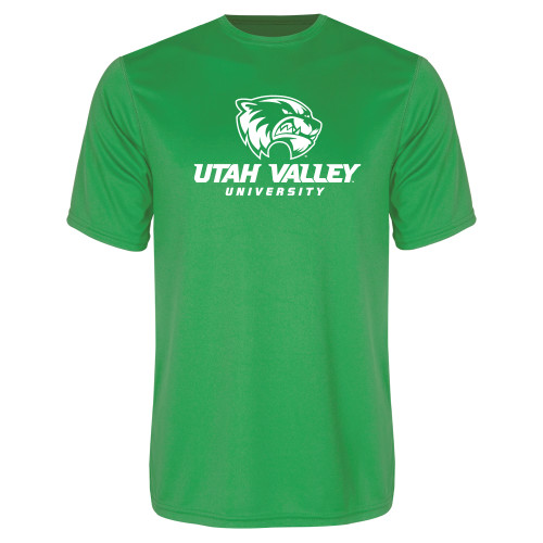  Kelly Green Performance Tee - Utah Valley University