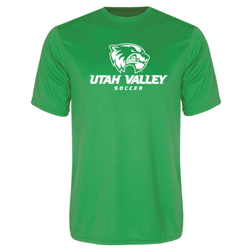  Kelly Green Performance Tee - Soccer