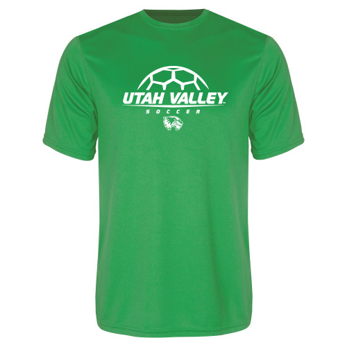  Kelly Green Performance Tee - Wolverines Soccer