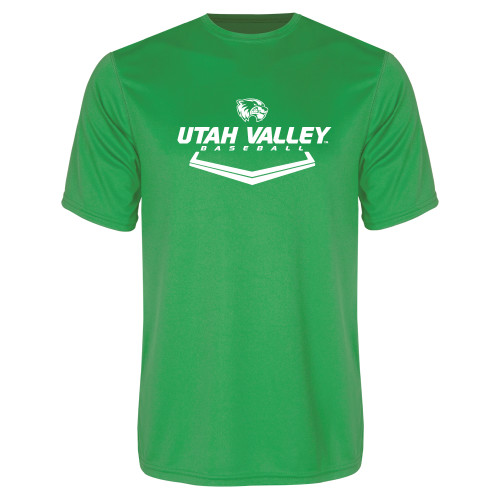  Kelly Green Performance Tee - Wolverines Baseball
