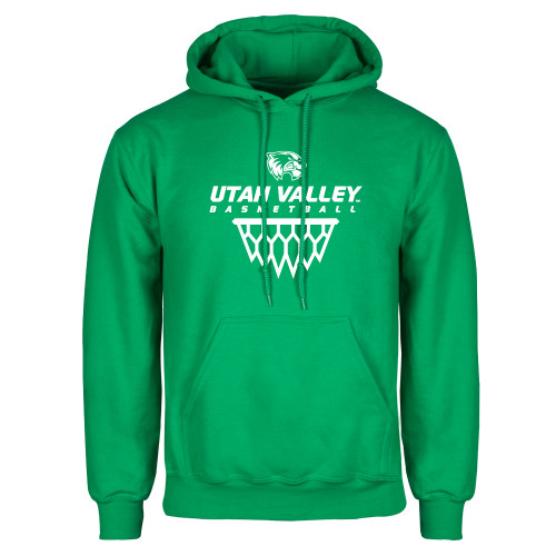  Kelly Green Fleece Hoodie - Wolverines Basketball