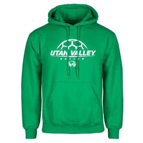  Kelly Green Fleece Hoodie - Wolverines Soccer