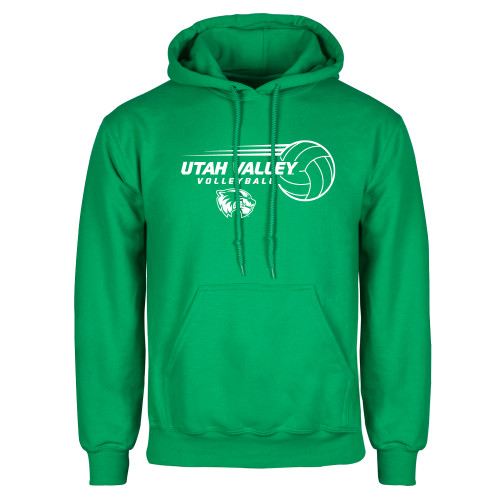  Kelly Green Fleece Hoodie - Wolverine Volleyball
