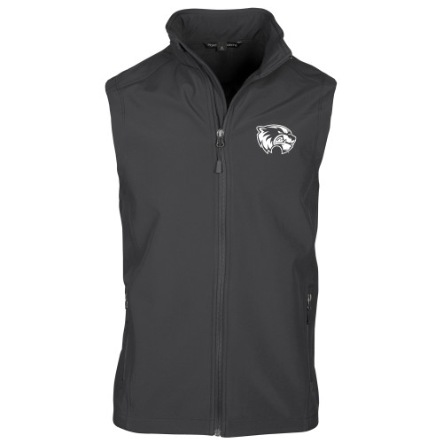  Charcoal Softshell Core Vest - Primary Logo