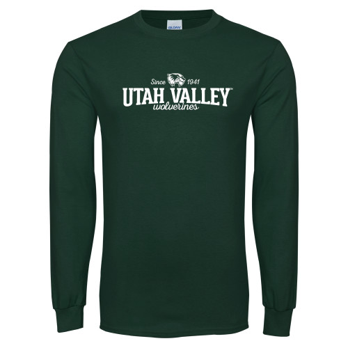 Main Image for  Dark Green Long Sleeve T Shirt