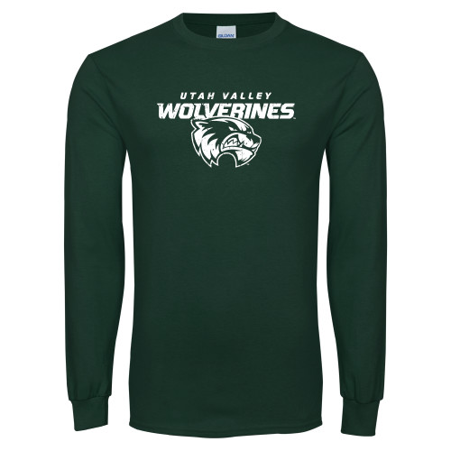 Main Image for  Dark Green Long Sleeve T Shirt