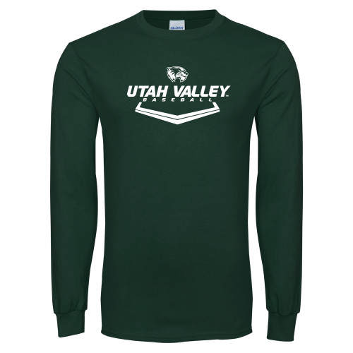 Main Image for  Dark Green Long Sleeve T Shirt