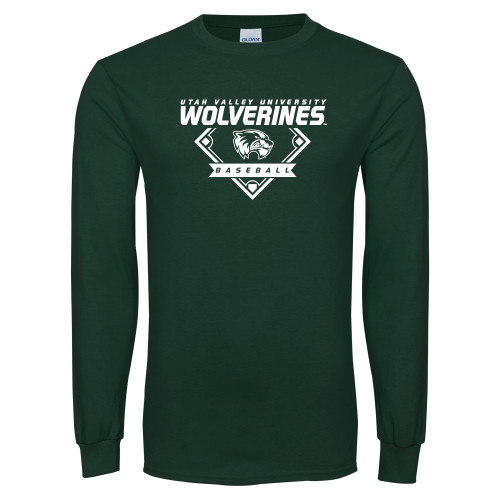 Main Image for  Dark Green Long Sleeve T Shirt