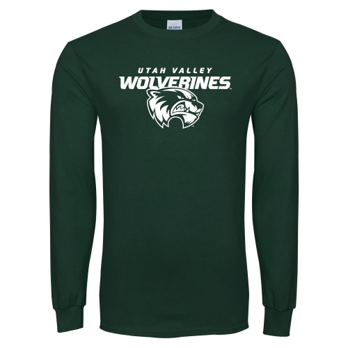 Main Image for  Dark Green Long Sleeve T Shirt