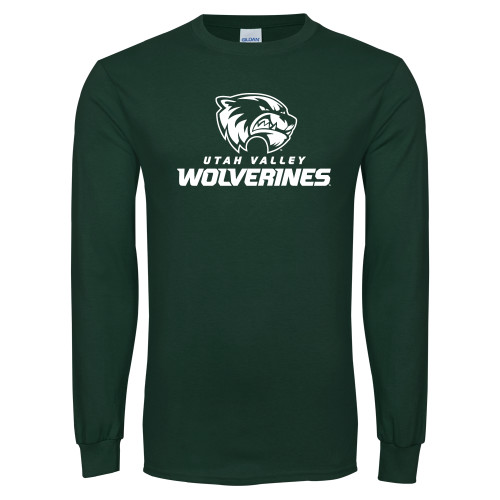 Main Image for  Dark Green Long Sleeve T Shirt