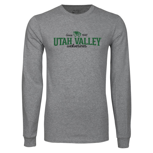 Main Image for  Grey Long Sleeve T Shirt