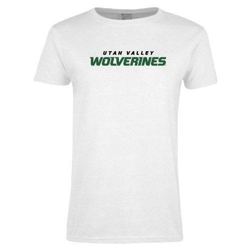 Main Image for  Womens White Short Sleeve Tee