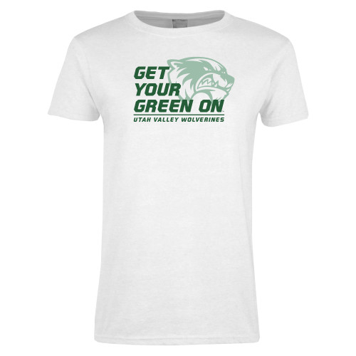 Main Image for  Womens White Short Sleeve Tee