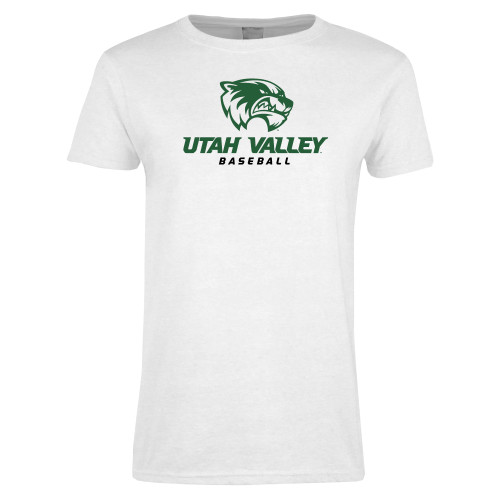 Main Image for  Womens White Short Sleeve Tee