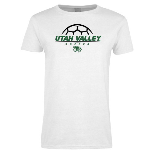 Main Image for  Womens White Short Sleeve Tee