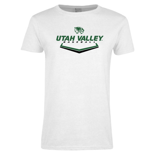 Main Image for  Womens White Short Sleeve Tee